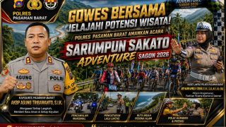 AKBP Agung Tribawanto Pastikan Gowes Sarumpun Sakato Adventure Sagon Jadi Etalase Wisata Pasaman Barat