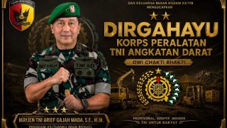 Mayjen TNI Arief Gajah Mada, S.E., M.M. Ajak Korps Peralatan TNI AD Terus Menjaga Pengabdian demi Indonesia yang Lebih Kuat