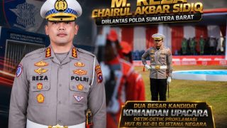Kombes Pol. M. Reza Chairul Akbar Sidiq Dirlantas Polda Sumbar di Ambang Istana Negara, Menanti Keputusan Komandan Upacara HUT RI