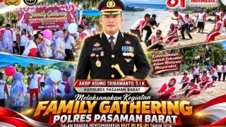 HUT RI ke-81, Family Gathering Polres Pasaman Barat Perkuat Kekompakan dan Kebersamaan