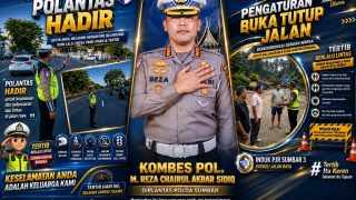 Kombes Pol. H.M. Reza Chairul Akbar Sidiq Perkuat Polantas Polda Sumbar Rancak Bana: Profesional, Humanis dan Peduli