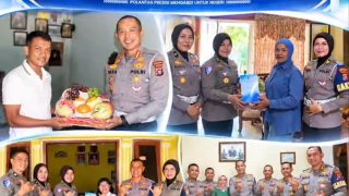 Hari Lalu Lintas Bhayangkara ke-71, Dirlantas Polda Sumbar Bawa Semangat Pengabdian Lewat Anjangsana
