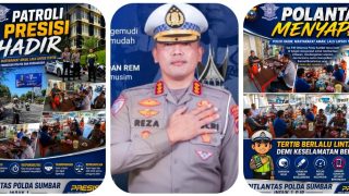Kombes Pol. H.M. Reza Chairul Akbar Sidiq Dorong Polantas Sumbar Semakin Dekat dengan Masyarakat