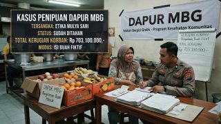 Kerja Sama Suplai Buah MBG Berujung Dugaan Penipuan Rp703 Juta, Etika Mulya Sari Ditahan