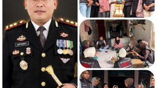 SATRESKRIM POLRES PASBAR Dampingi Korban yang Masih Trauma dalam Giat Sosial di Kecamatan Lembah Melintang