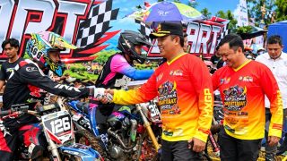 Kapolres Pasaman Barat Buka Seleksi Atlet Grasstrack Porprov XVI Sumbar 2026 di Sirkuit Padang Tujuh