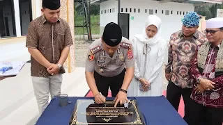 Kapolres Pasaman Barat Resmikan Musala Darul Agung, Perkuat Pembinaan Rohani Personel Polri
