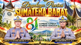 Sumbar Memasuki Usia ke-81, Dirlantas Reza Tekankan Keselamatan sebagai Tanggung Jawab Bersama