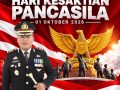 Hari Kesaktian Pancasila 2026, Polres Pasaman Barat: Mengabdi untuk Masyarakat, Menjaga Persatuan