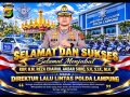 Kombes Pol. H.M. Reza Chairul Akbar Sidiq, Amanah Baru untuk Mobilitas Aman Masyarakat Lampung