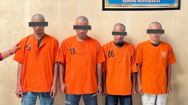 Polres Pasaman Ungkap Dugaan Peredaran Sabu di Duo Koto, Empat Pria Diamankan